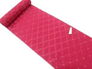 アンティーク　七宝模様織り出し　羽尺反物